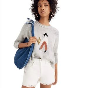 Madewell cactus rancho mohair crop sweater - Size unknown - like M/L Gently used